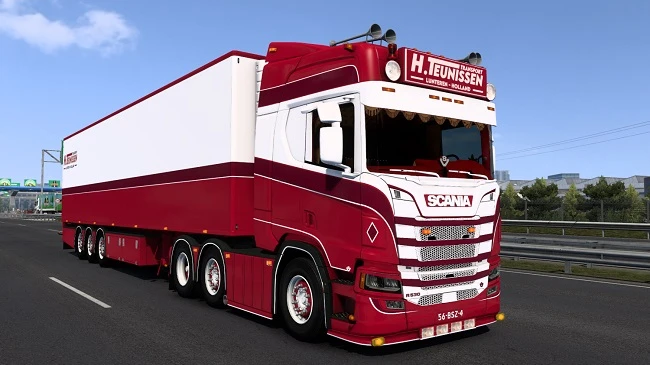 Scania R530 & Chereau H.Teunissen v2.0 - ETS 2