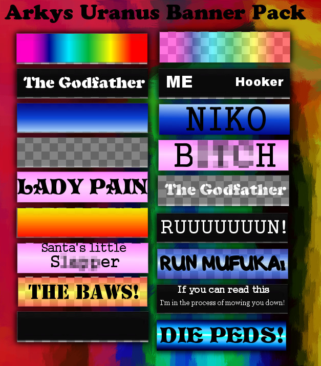 Arky's Uranus Badges Texture Mod