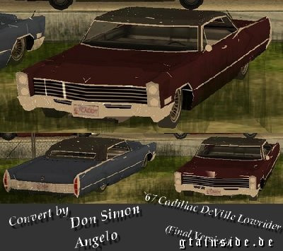 1967 Cadillac DeVille Lowrider (Final Version)