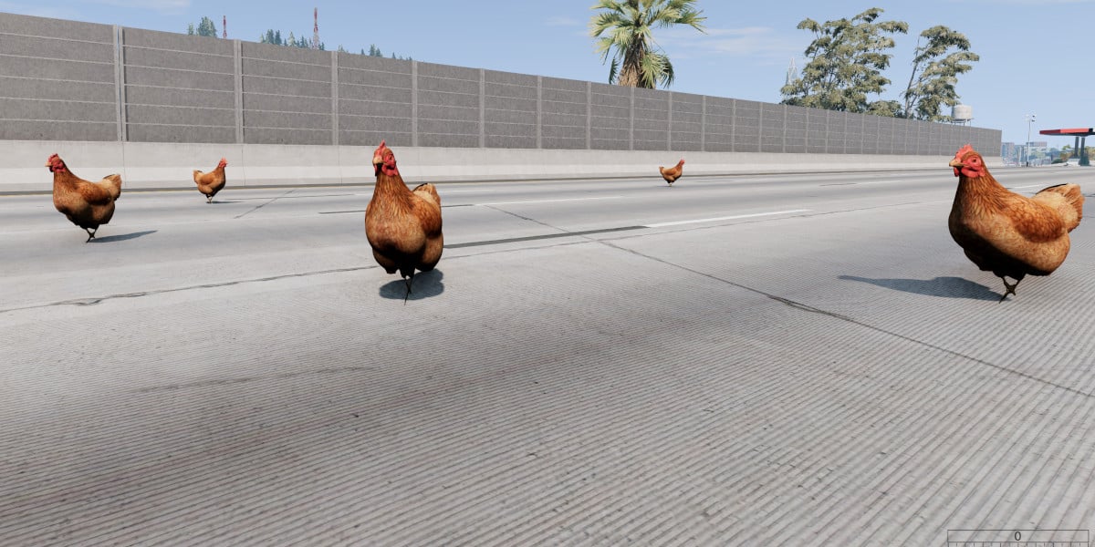 Mod Free Roam Chicken Release For Beamng Drive 0.31.x