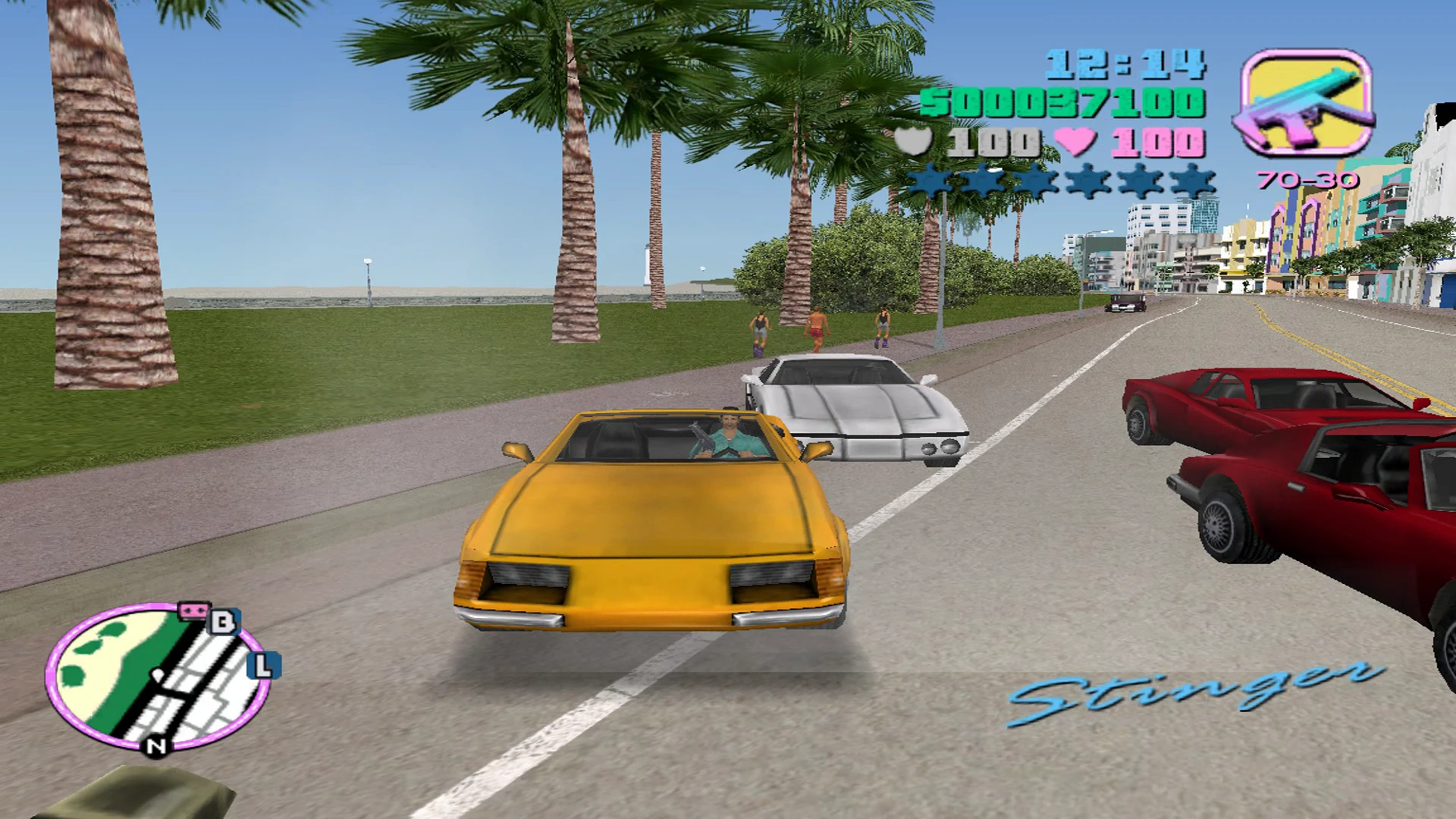 Camera Rotation In Vehicle 1 - GTA: Vice City