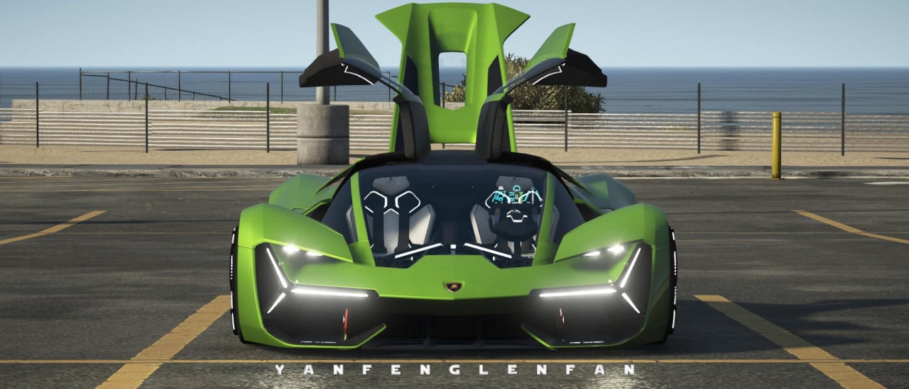 2018 Lamborghini Terzo Millennio Concept Car