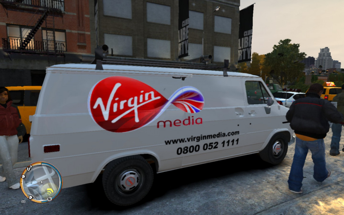 Virgin Media Burrito Van & GMC VENDURA