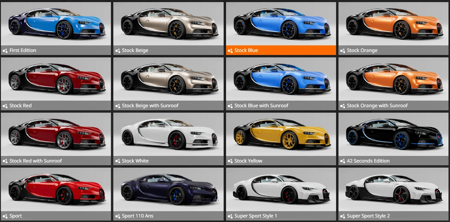 bugatti chiron [FREE] 1.0 - BeamNG.drive