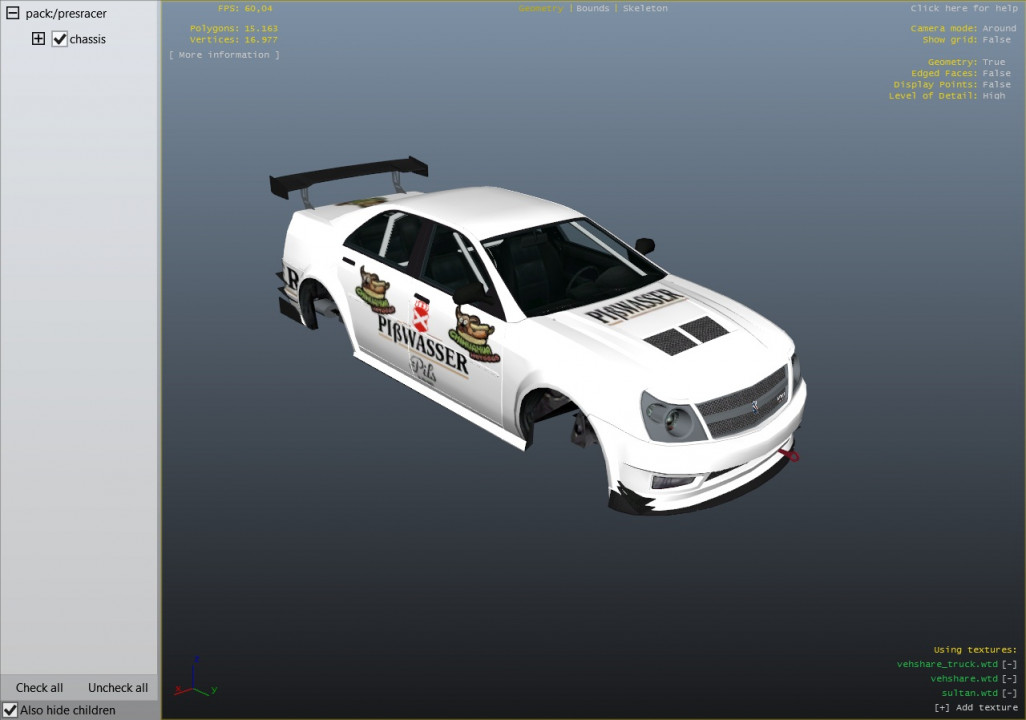 Presidente Racer retexture (update)
