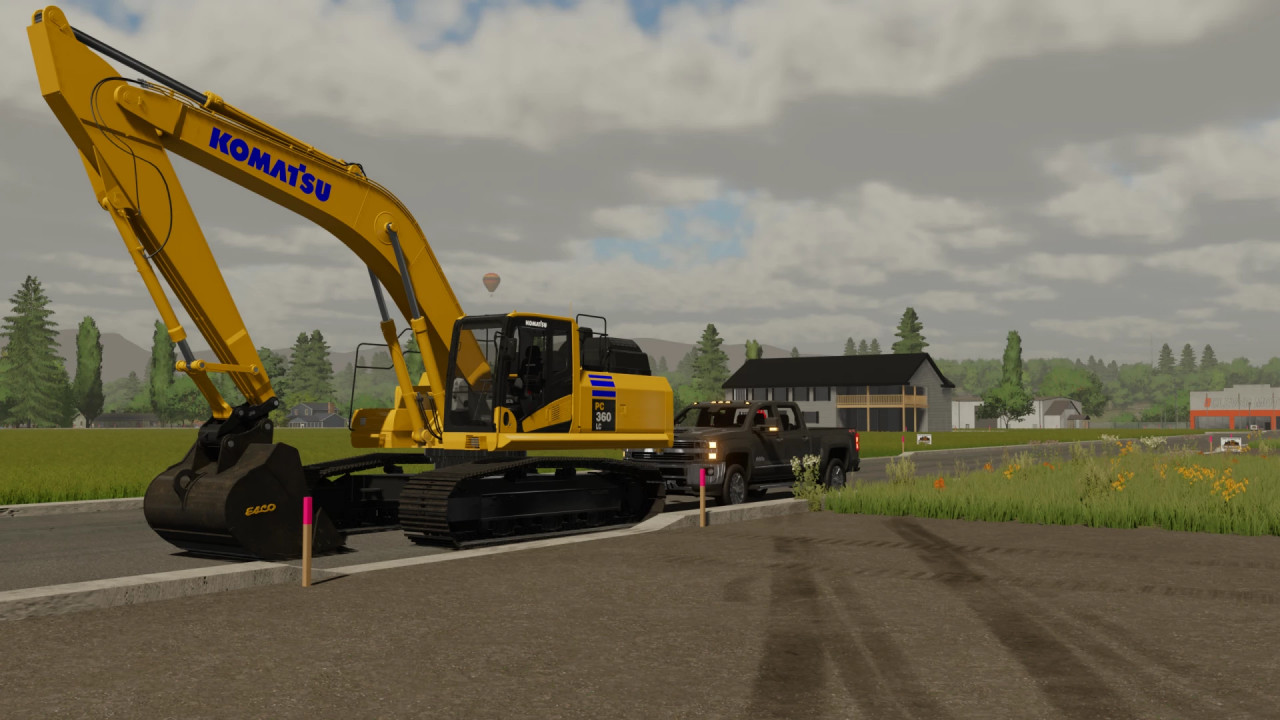 Komatsu PC360 Long Stick