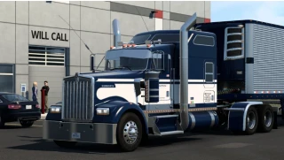 Kenworth W900L Chrome Shop 1.4 thumbnail 4