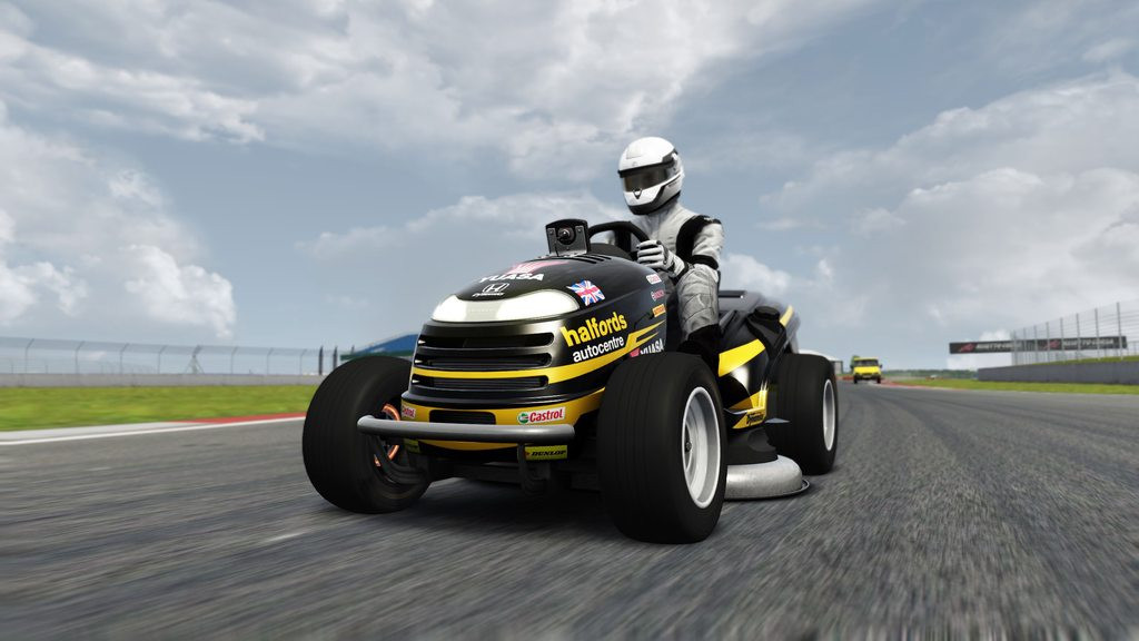 Honda Racing Lawn Mower