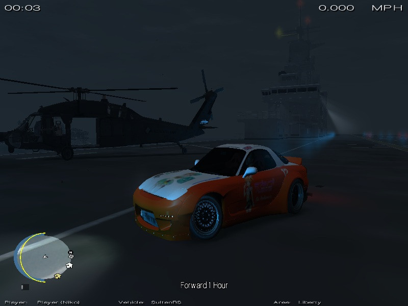 Rin Hoshizora Mazda RX-7 FD3S