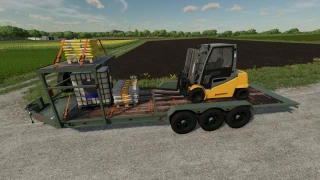 Felling Skid Steer Trailer