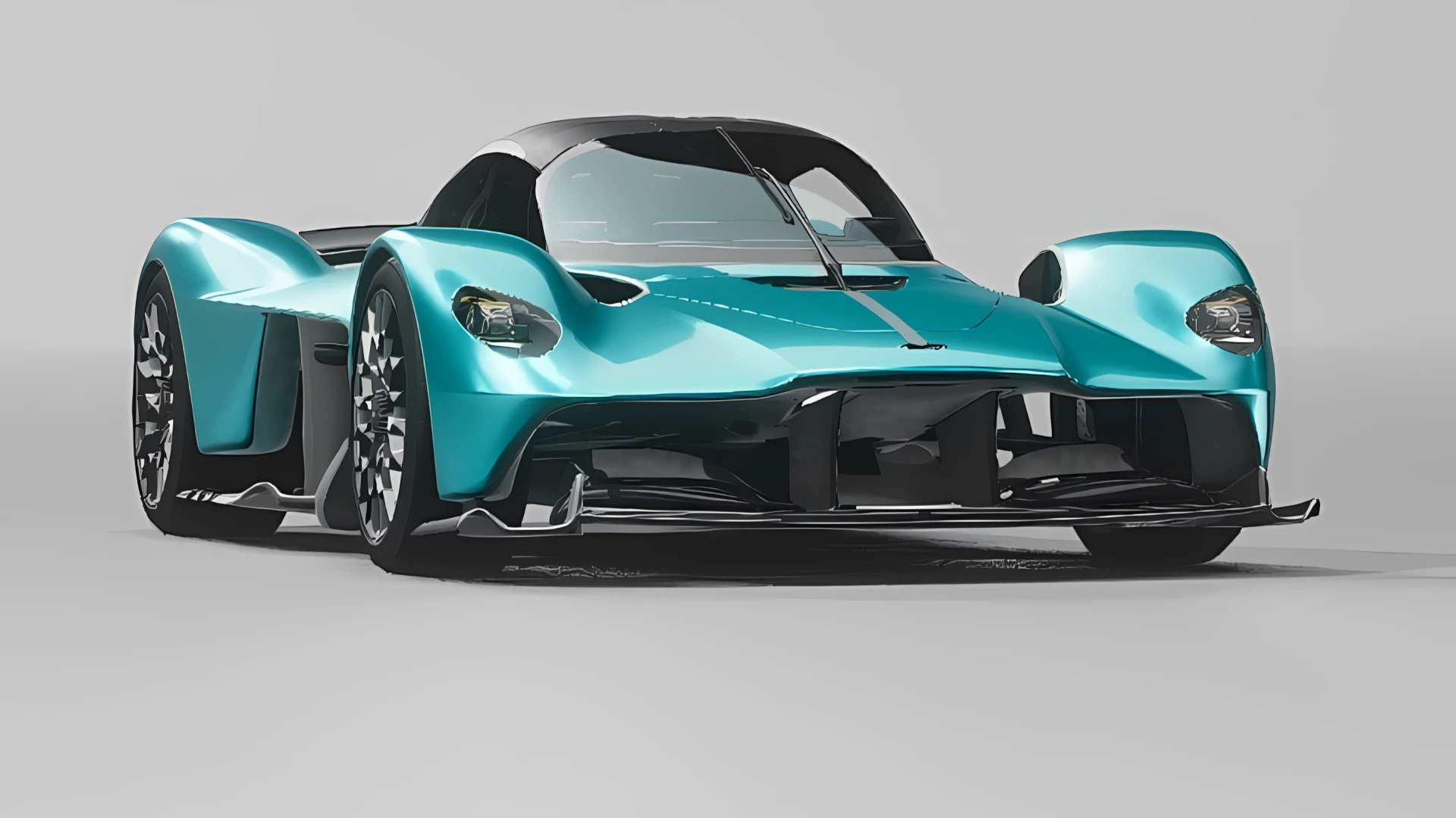 Technik Set Costruzioni Auto Da Corsa Aston Martin Valkyrie 1:14 – 982 Pezzi, Modello Sportivo In Mattoncini ABS – Regalo Per Bambini E Ragazzi