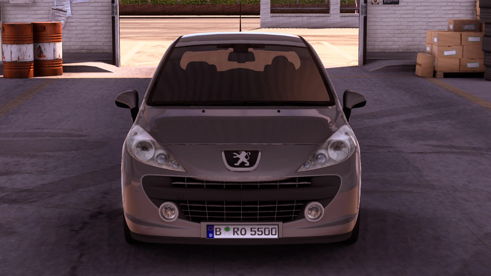 euro truck simulator 2 peugeot 207