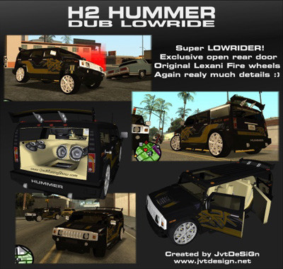H2 Hummer DUB Lowrider