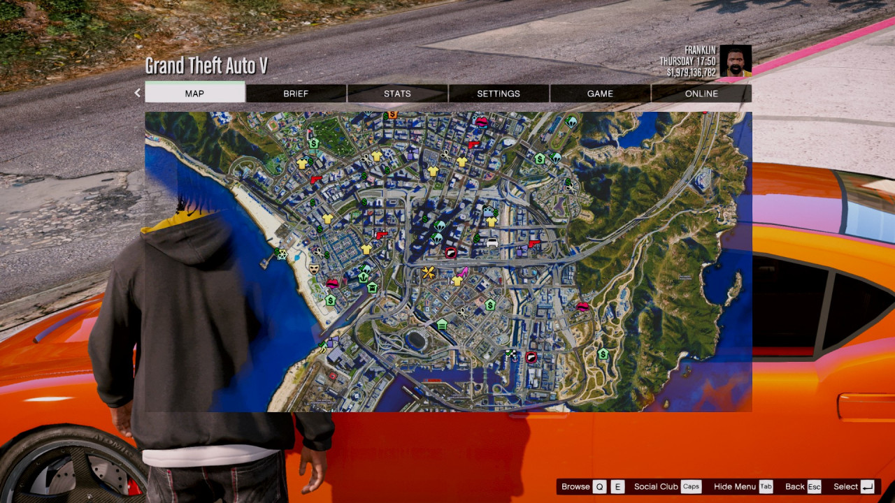 4K Satellite View Map bundled with radar mod & zoom script.