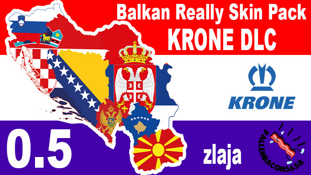 Balkan Really Skin Pack KRONE dlc