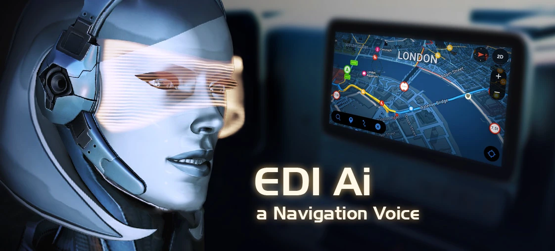 EDI Ai navigation voice 1.0 - ETS 2