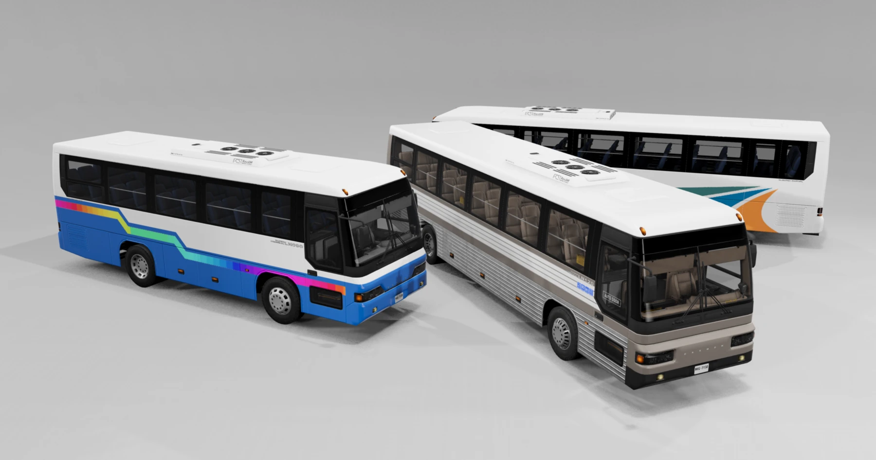 DAEWON LN COMMERCIAL BUSES 24.02.26 - BeamNG.drive