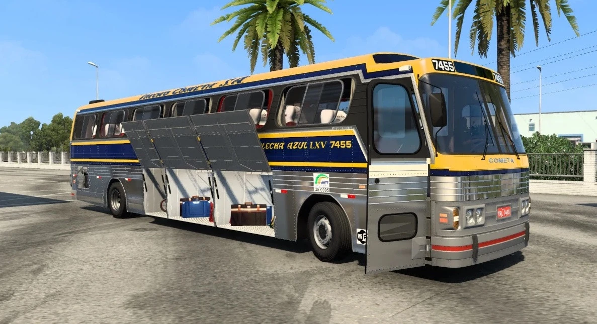 Scania CMA Comet Flecha Azul Bus v3.7