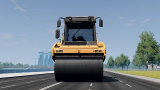 Giant road roller 1.0 - BeamNG.drive