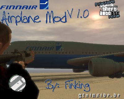 Finnair Airplane Mod