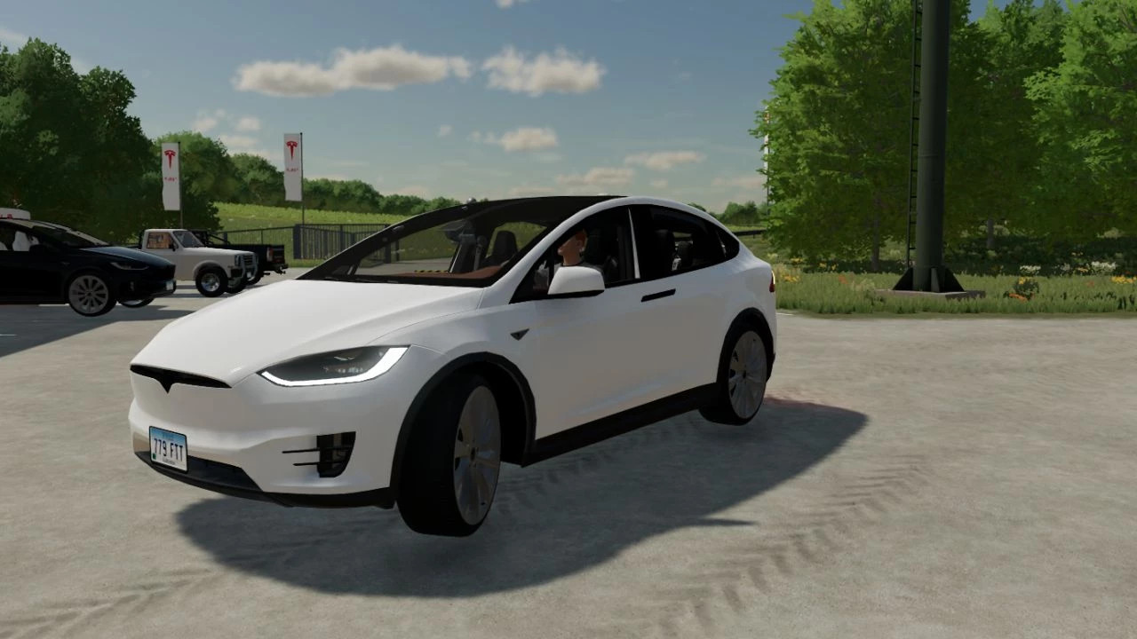 Tesla Model X 2017 Edited