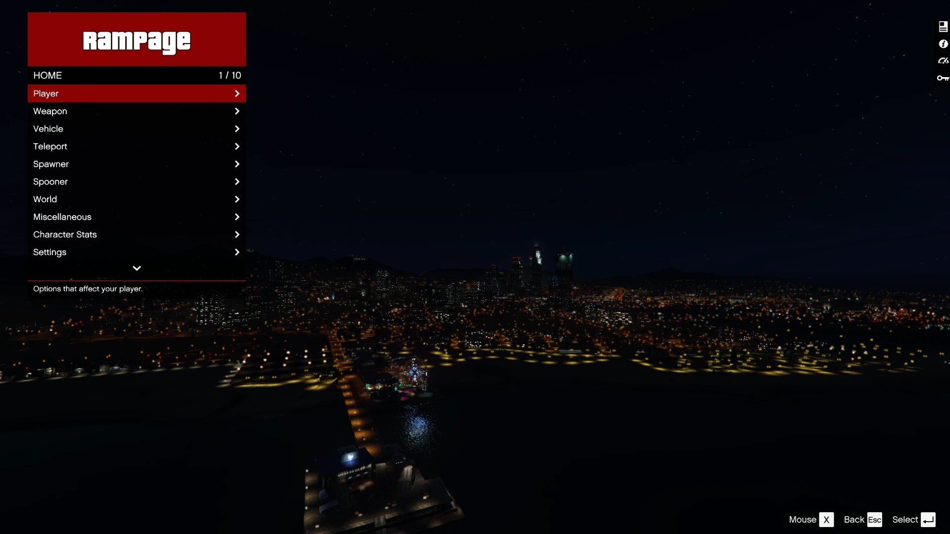 Rampage Trainer 1.3.8 - GTA 5