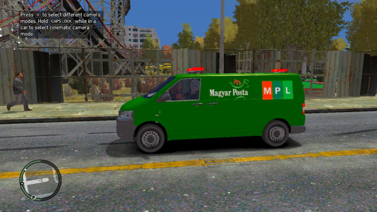 Hungarian Post Van
