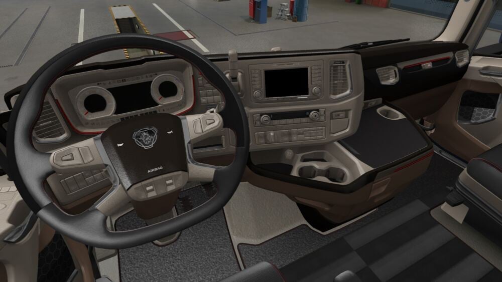 Scania 2016 S & R Beige Interior