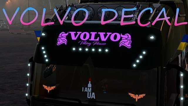 Volvo Decal (Lightbar)