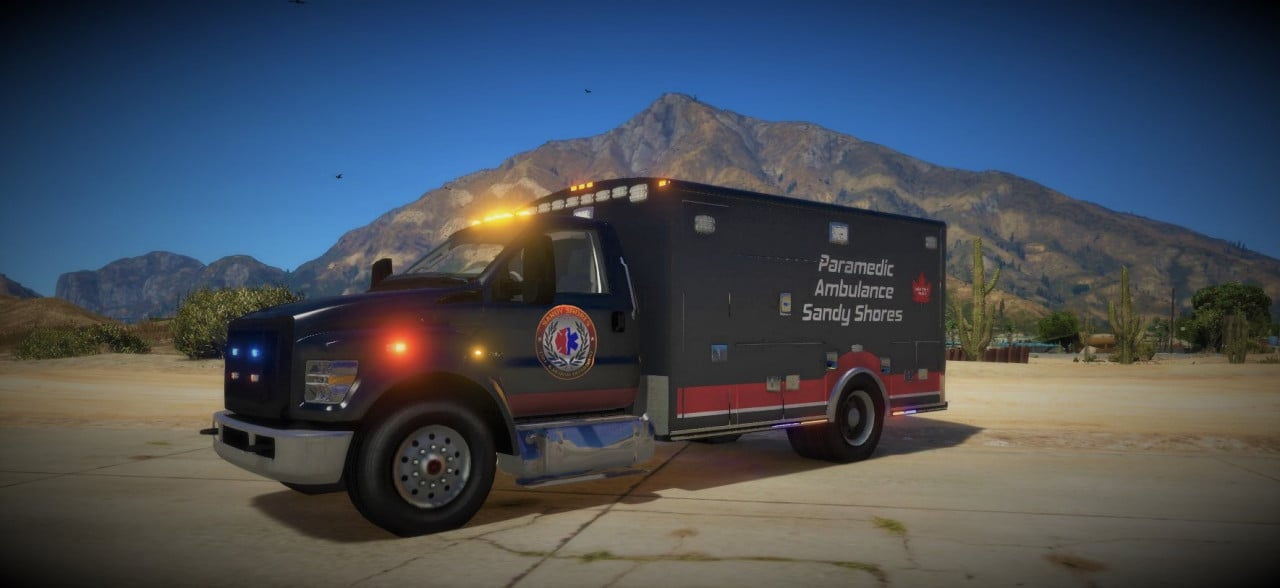 Ford F750 Ambulance