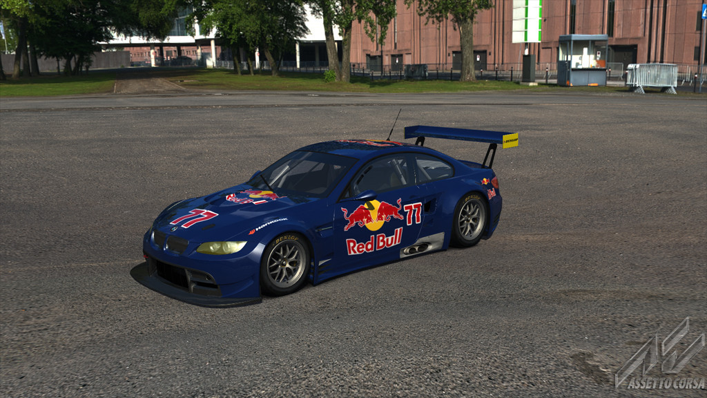 BMW M3 GT2 RedBull