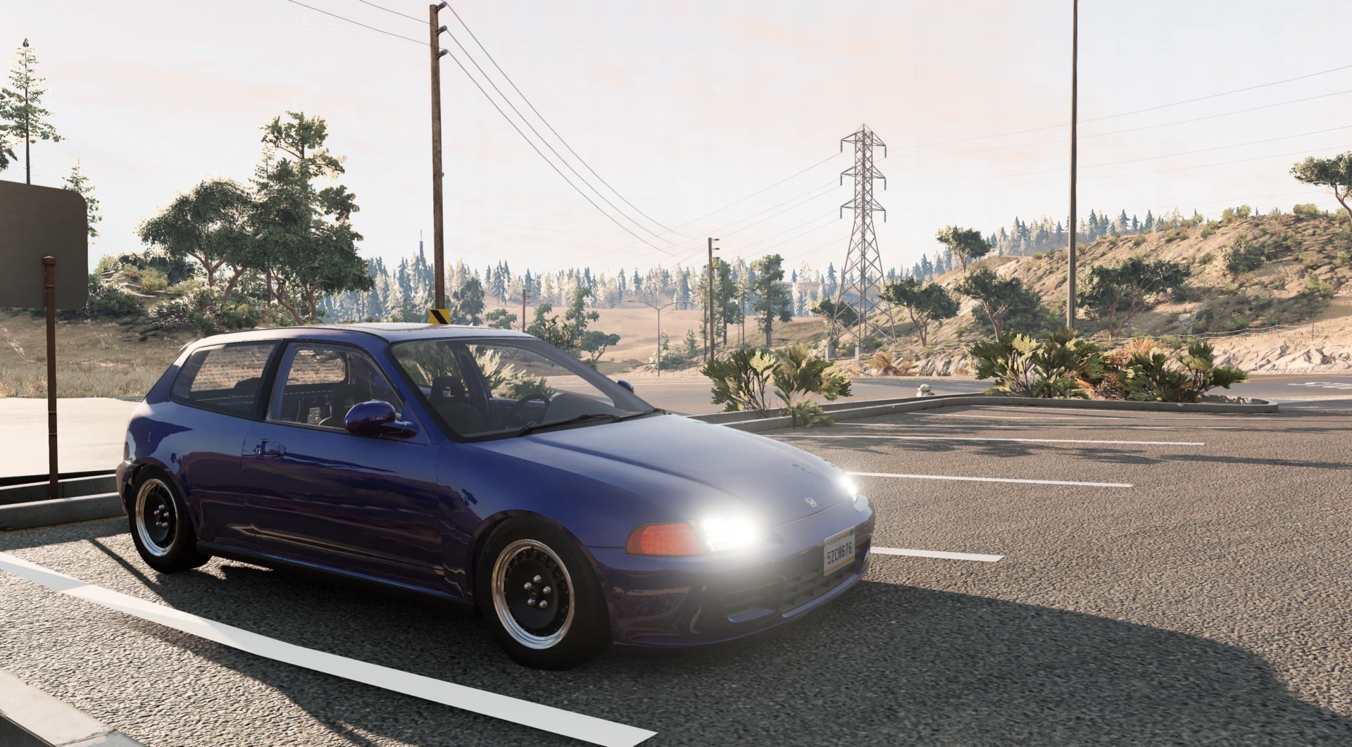 Honda Civic EG 2 - BeamNG.drive