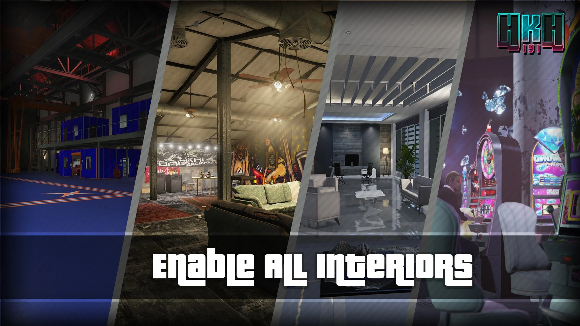Enable All Interiors (WIP) 19.0 (SHVDN3 Patch) - GTA 5