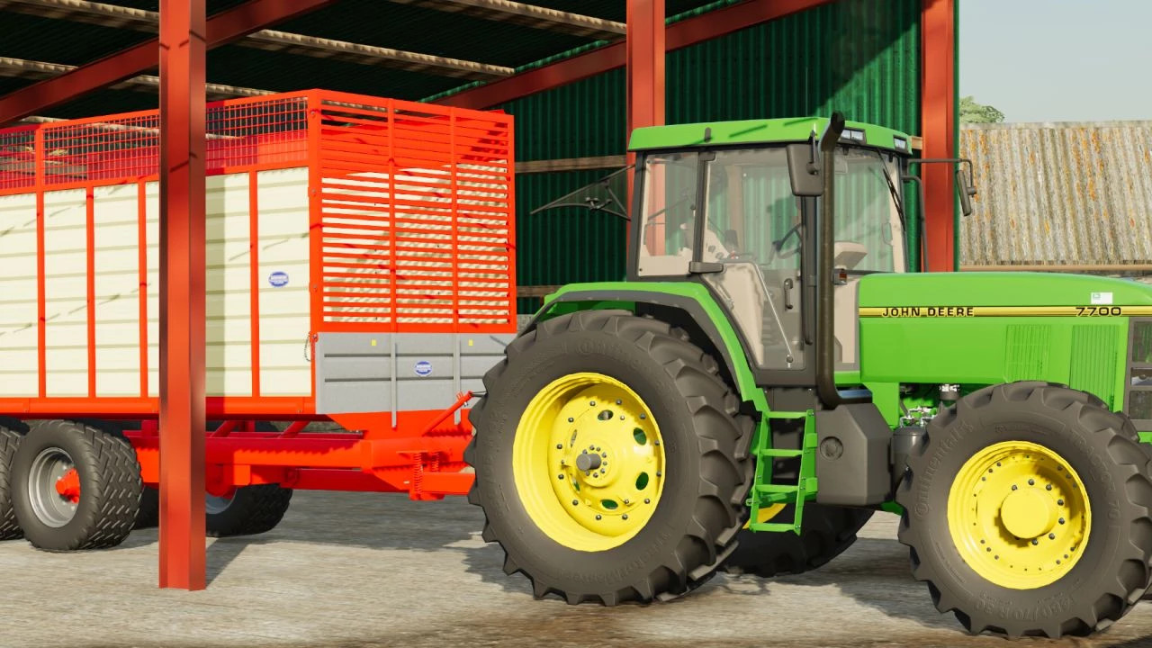 Johnstons Silage Trailer 16x8