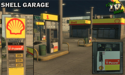 Shell Petrol Station