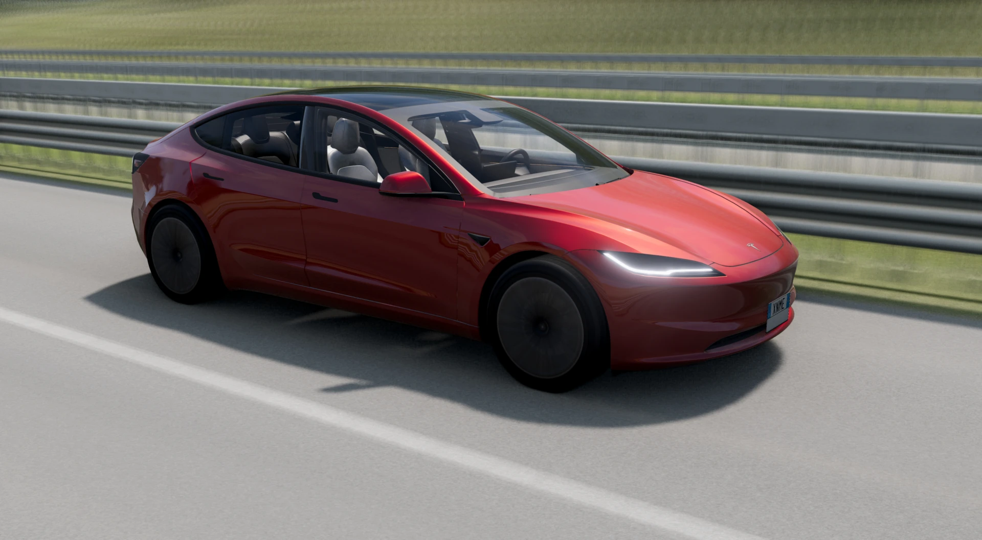 Tesla Model 3 Facelift[Free] 1.1 - BeamNG.drive