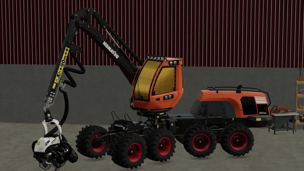 Komatsu 931 Harvester Pack