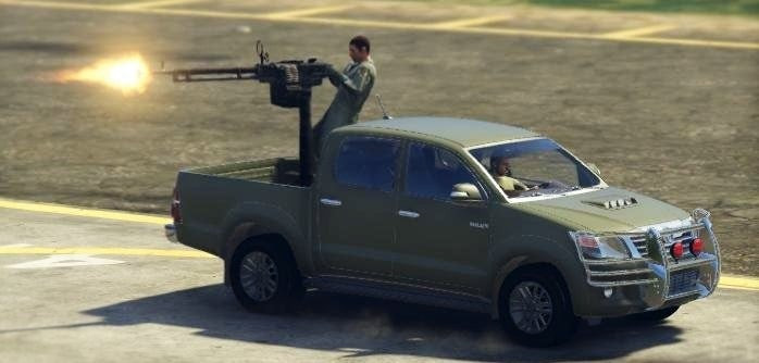 Pakistan Army Toyota Vigo