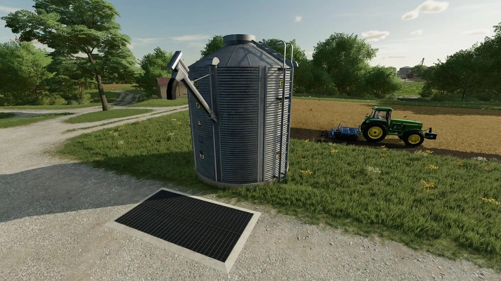 Small Silo Set With Buying Station
