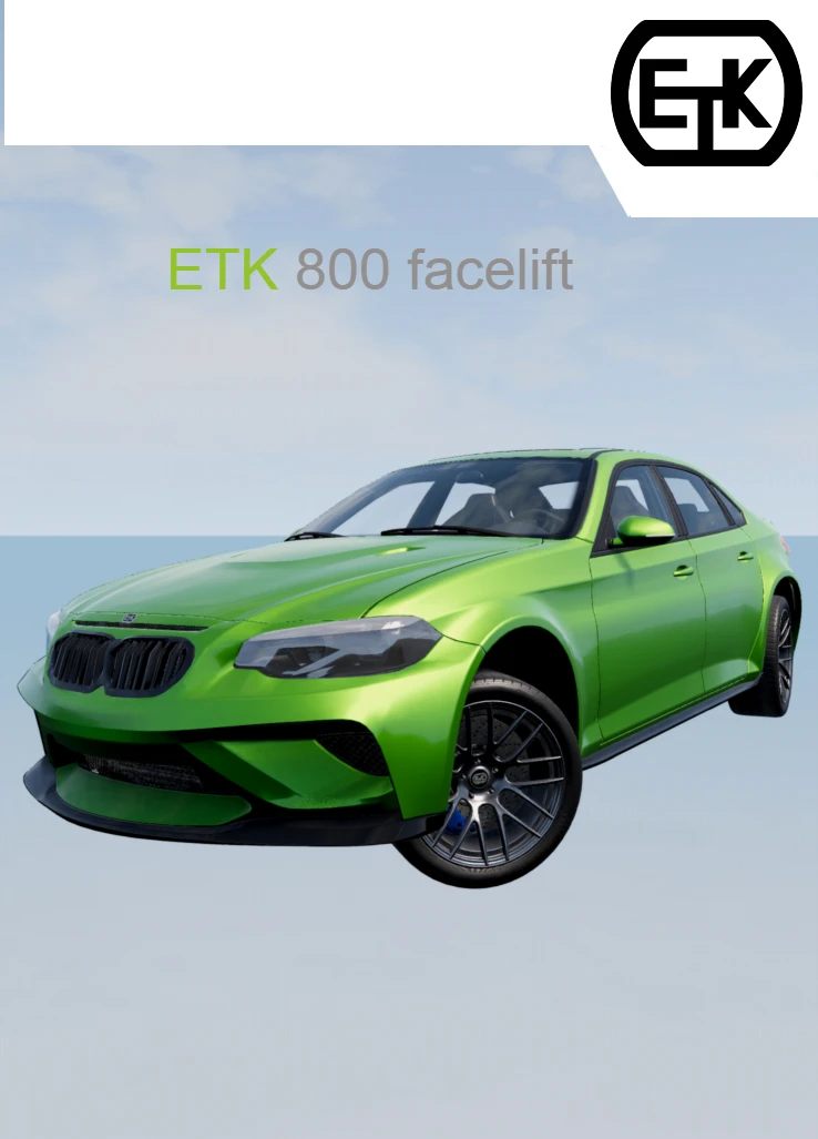 ETK 800 Facelift 1.2 - BeamNG.drive