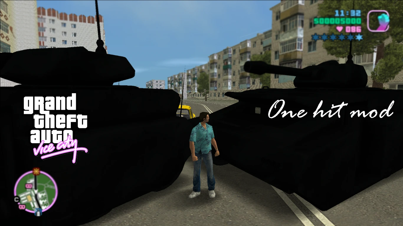 One Hit Mod 1.0 - GTA: Vice City