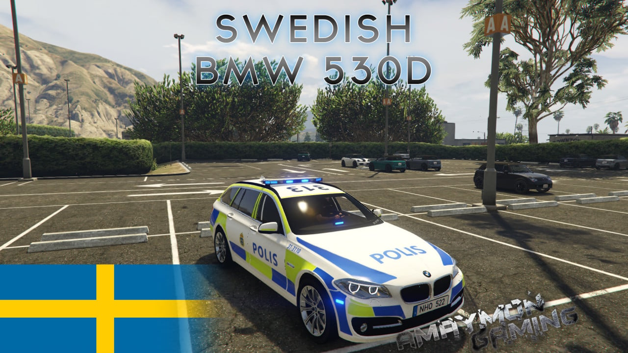 Swedish Police BMW 530D