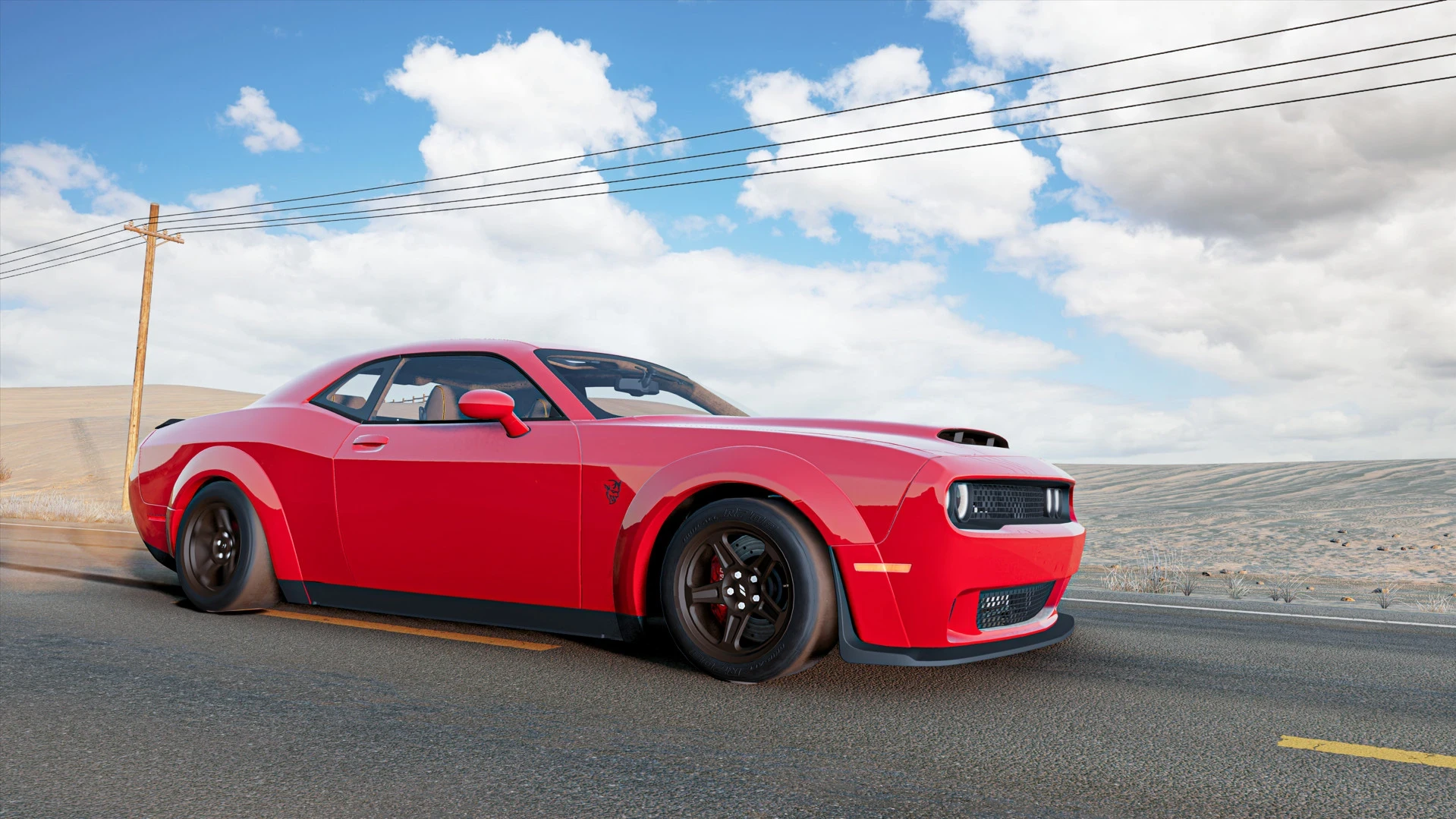 Dodge Challenger Hellcat SX 1 - BeamNG.drive