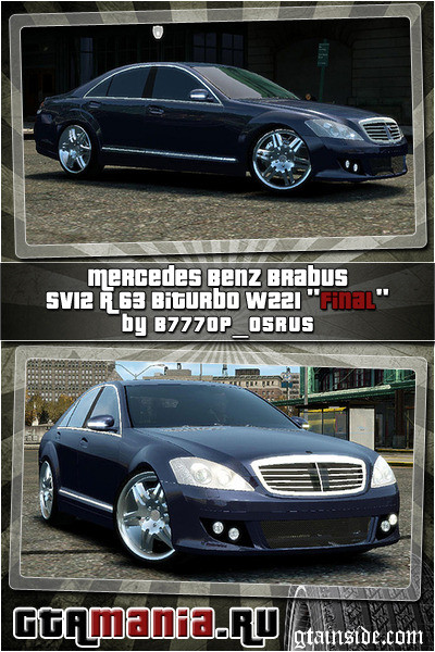 Brabus SV 12 R 63 Biturbo w