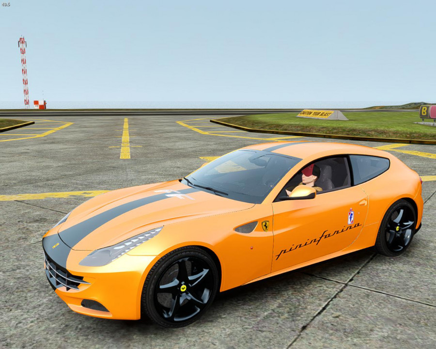 Ferrari FF 2012 paintjob (Yellow)
