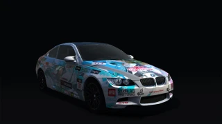 BMW M3  e92 Hatsune Miku drift