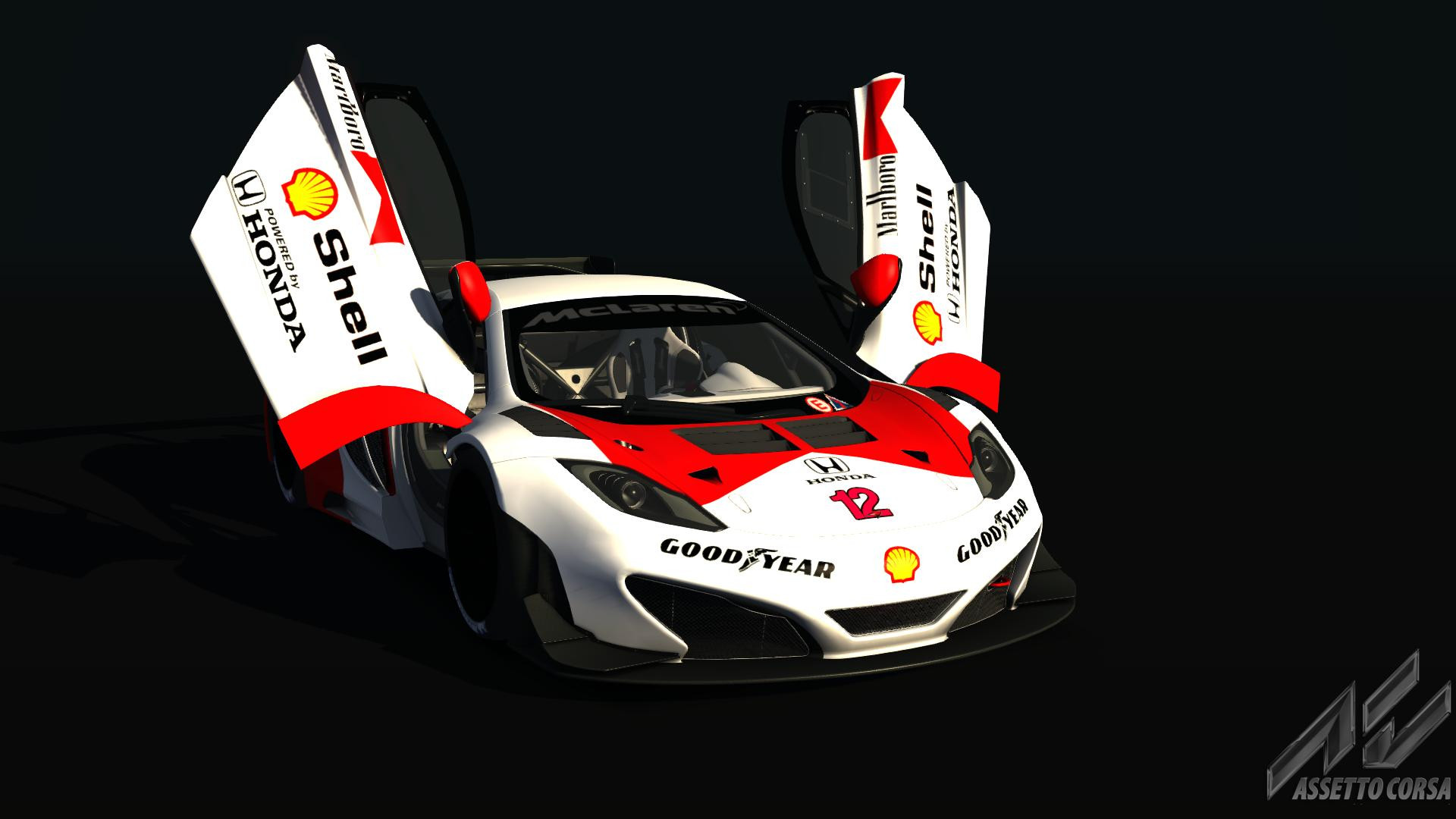 Mclaren MP4-12C GT3 - Marlboro Mclaren Honda Skin image 8