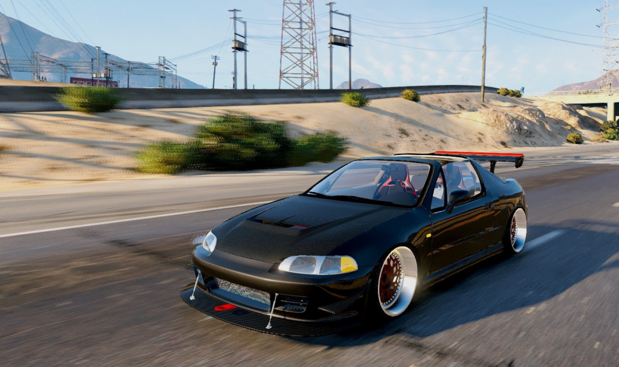 Honda Civic Delsol  (Civic EG VTI 1994 Frontswap)