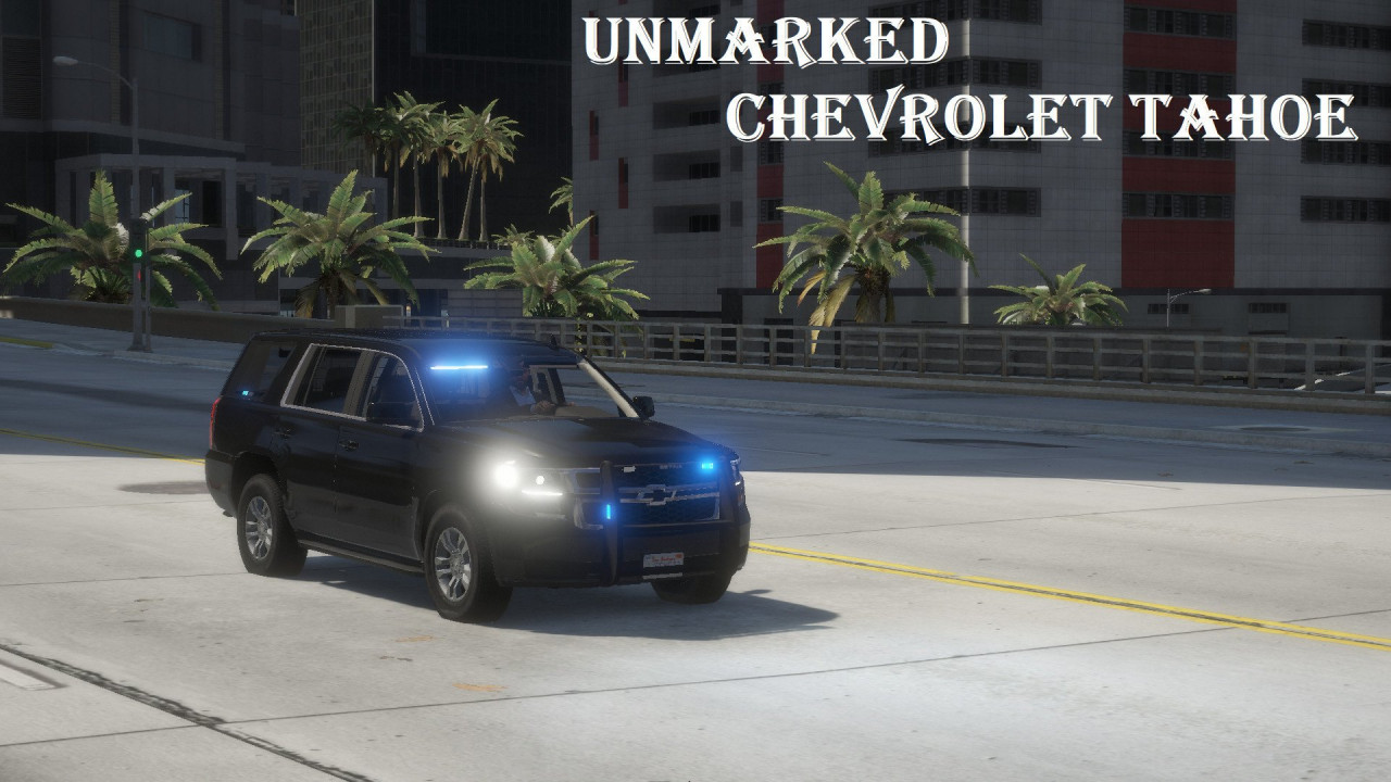 Unmarked Chevrolet Tahoe 2020
