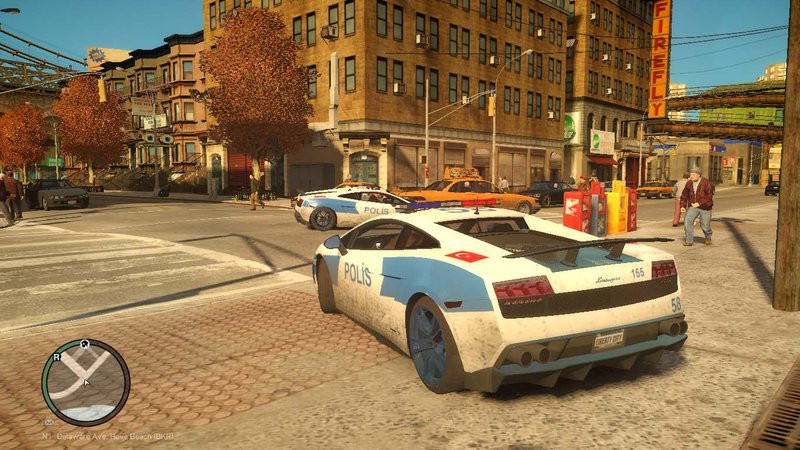 Lamborghini Gallardo LP570-4 2011 Turkey Police + Template